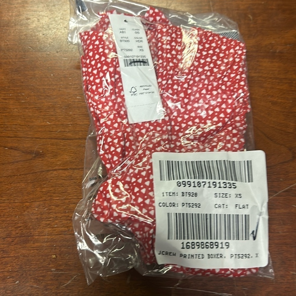 J Crew Printed boxers BT920